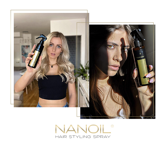 hair styling spray Nanoil