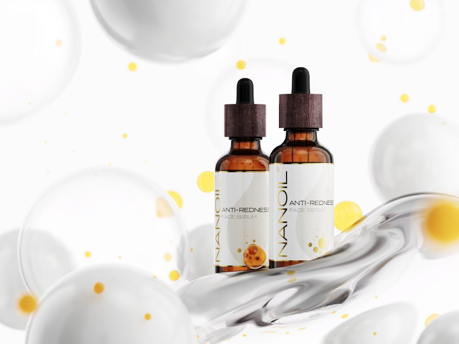 beste gezichtsserum tegen roodheid Nanoil