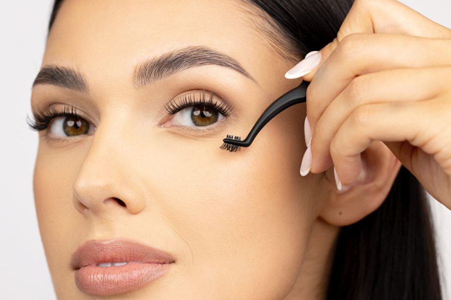 zelfklevende wimpers nanolash